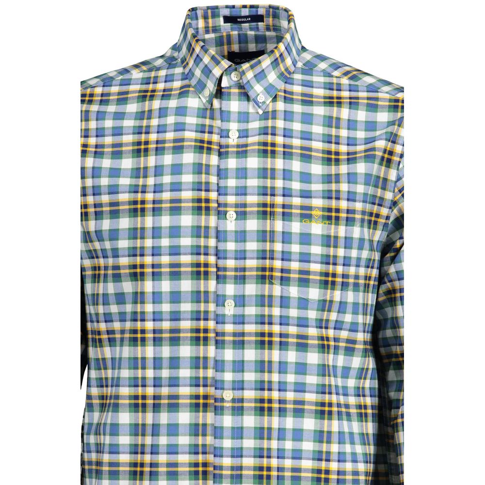 Gant Blaues Baumwollhemd
